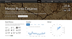 Desktop Screenshot of meteoportocesareo.com